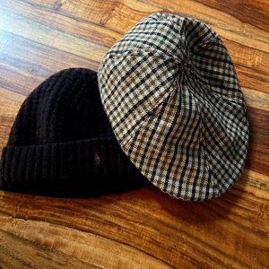 BUNDLE: Classic Newsboy Cap & Toque [POLO Ralph Lauren]